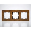 Miniatyrbillede 1 af 2: Massiv valnød finishplade 3 pladser 84x230x10mm Nöt