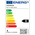 Miniatyrbillede 2 af 2: LED globe pære Gul 1W (Eq. 8W) E27 Gul