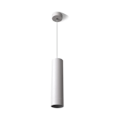 Miniatyrbillede 1 af 4: BETA hvid rør pendel GU10 kabel 1,45m Vit