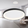 Miniatyrbillede 2 af 4: Plafondslampe LED Bella 36W 3i1 4260lm – Sort Svart