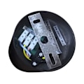 Miniatyrbillede 3 af 4: Loftslampe i aluminium GAMA-8010B rund GU10 35W Sort Svart