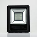 Miniatyrbillede 2 af 4: Ekstra flad LED projektor 30W IP65 6500K Dim. 193x249.5x49.5mm Svart