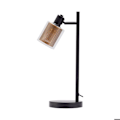 Miniatyrbillede 4 af 4: Dekorativ bordlampe 1xE14 23W IP20 – Metal Svart
