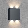 Miniatyrbillede 2 af 4: Udendørs væglampe 4W 320lm 3CCT IP65 Grå