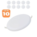 Pikkukuva 1 / 4: 10 kpl SMD LED-kohdevaloja ilman kehyksiä 8W 6400K Vit
