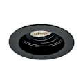 Miniatyrbillede 1 af 4: Beta R3 rund sort plet støtte MR16 GU10/GU5.3 Svart