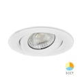 Pikkukuva 1 / 4: Spot LED upotettava 10W pyöreä valkoinen 3-in-1 – BRAYTRON Vit