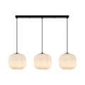 Miniatyrbillede 1 af 4: Suspension dekoration 3xE27 23W IP20 – Opal/Sort Opal+Svart