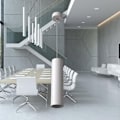 Miniatyrbillede 2 af 4: BETA hvid rør pendel GU10 kabel 1,45m Vit