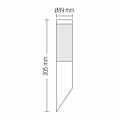 Miniatyrbillede 2 af 2: Flambeau Kavak-1 Sort E27 60W Svart