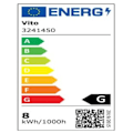 Pikkukuva 2 / 2: Borne LED VITO VALAISIN Bilbao-B50 – 8W – IP44 vit svart