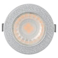 Pikkukuva 4 / 4: Mini pyöreä hopea LED-kohdevalo 3W 6500K IP54 Pengar