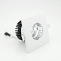 Miniatyrbillede 3 af 4: LED Spot Downlight 6W firkantet fast vandtæt IP65 Vit