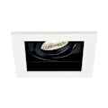 Miniatyrbild 1 av 4: Beta R4 fyrkantigt spotstöd vit/svart MR16 GU10/GU5.3 vit svart