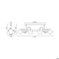 Miniatyrbillede 4 af 4: Plafonnier 4xE27 23W IP20 – Design sort & naturtræ Svart+Trä