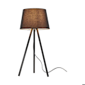 Miniatyrbillede 3 af 4: Dekorativ bordlampe 1xE27 23W IP20 – Sort Svart