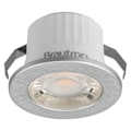 Pikkukuva 1 / 4: Mini pyöreä hopea LED-kohdevalo 3W 6500K IP54 Pengar