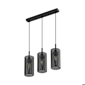 Miniatyrbillede 3 af 4: Dekorativ ophæng 3xE14 23W IP20 – Sort Svart