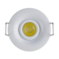 Pikkukuva 2 / 3: Pieni pyöreä säädettävä LED-kohdevalo 1W (8W) 4200K Valkoinen Vit
