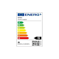 Pikkukuva 2 / 2: LED-pylväs Bilbao-B80 8W IP44 vit svart