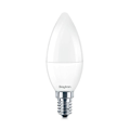 Miniatyrbillede 2 af 4: Sæt med 10 LED flamme pærer 6,5W (Eq. 45W) E14 4000K