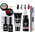 Miniatyrbild 1 av 5: Gel Nagelset Set 4