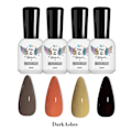 Miniatyrbild 3 av 7: Nagellack UV Gellack Kit SugarMaple