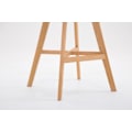 Miniatyrbillede 4 af 4: Barstol moderne scandinavisk design i mørkegrå stof