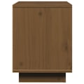Pikkukuva 4 / 6: 2 kpl yöpöytiä ovikomponentilla 40 x 30 x 40 cm mäntypuusta, hunajavärinen DEC035916 kastanj