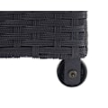 Miniatyrbillede 3 af 6: Opbevaringskiste til have i sort polyrotin 63x135x52cm 320l 04_0002575 Svart
