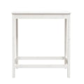 Miniatyrbillede 2 af 5: Multifunktionelt sidebord højde 100 x 50 x 110 cm massiv hvid fyr DEC036401 Vit
