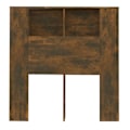 Miniatyrbillede 2 af 5: Hovedgærde - TDL - MDF brun - 4 rum - 100 x 18,5 x 104,5 cm - Moderne design kastanj