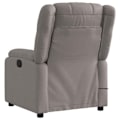 Miniatyrbillede 3 af 6: TV-recliner stol med massagefunktion, 6 massagepunkter, stof taupe DEC027109 Mol