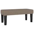 Pikkukuva 1 / 5: "70 x 30 x 30 cm taupe kangas sängynpäätypenkki DEC024686" Mol