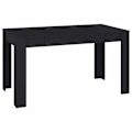Miniatyrbillede 1 af 4: Design spisebord enkel 140 x 74,5 x 76 cm sort agglomerat DEC036644 Svart