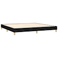 Miniatyrbillede 4 af 6: Sengegavl - TDL - 200x200 cm - Sort stof - LED - 2 personer Svart