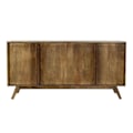 Pikkukuva 5 / 6: Buffet, jossa on 4 osastoa ja 4 hyllyä mangopuusta, 72x146x43 cm 04_0005991 kastanj