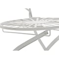 Miniatyrbillede 5 af 6: Havemøbel terrasse balkon design rustikt i hvid patineret smedejern 10_0003005 Vit