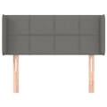 Miniatyrbillede 2 af 4: Hovedgærde - Ikke specificeret - 83x16x78/88 cm - Mørkegrå - Klassisk - Højdejusterbar Mörkgrå
