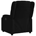 Miniatyrbillede 2 af 6: TV-reclinerstol med komfortabel polstring og manuel hældningsfunktion i sort stof DEC028109 Svart
