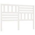 Miniatyrbillede 1 af 4: Hovedgavl - Fyrretræ - 126x4x100 cm - Hvid - Moderne - Design Vit