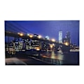Pikkukuva 6 / 6: 2x kuva LED valokuvakankaan valoa kuvaava seinämalli Lontoo sillat 40x60cm 04_0000451 Flerfärgad