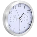 Miniatyrbillede 3 af 4: Quartz vægure Hygrometer og termometer 30 Hvid