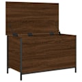 Miniatyrbillede 2 af 5: Banc banquette med opbevaringsrum 80 x 42,5 x 50 cm ingeni træ farve egetræ brun DEC024742 kastanj