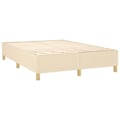 Miniatyrbillede 1 af 6: Seng - TDL - 140x200 cm - Creme farve - 2 personer - Lamel af krydsfiner Grädde