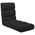 Pikkukuva 1 / 6: Mustan PVC:n säädettävä ja taitettava lounging-tuoli DEC026240 Svart