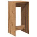 Miniatyrbillede 4 af 6: Multifunktionel sidebord højt 51 x 50 x 103,5 cm ingeniørtræ i eg farve DEC036427 kastanj