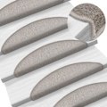 Miniatyrbild 1 av 4: Trappmatta 15 delar Taupe 56 x 17 x 3