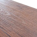 Miniatyrbillede 4 af 4: Kontor skrivebord med opbevaringsskuffe 98 ved 114 ved 60 MDF brun