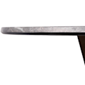 Pikkukuva 3 / 6: Bistro-pöytä, ruokapöytä, halkaisija 92 cm, puuta ja HDF, marmori-ilme. 04_0008526 kastanj